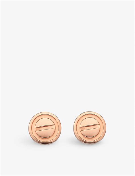 cartier love earrings selfridges